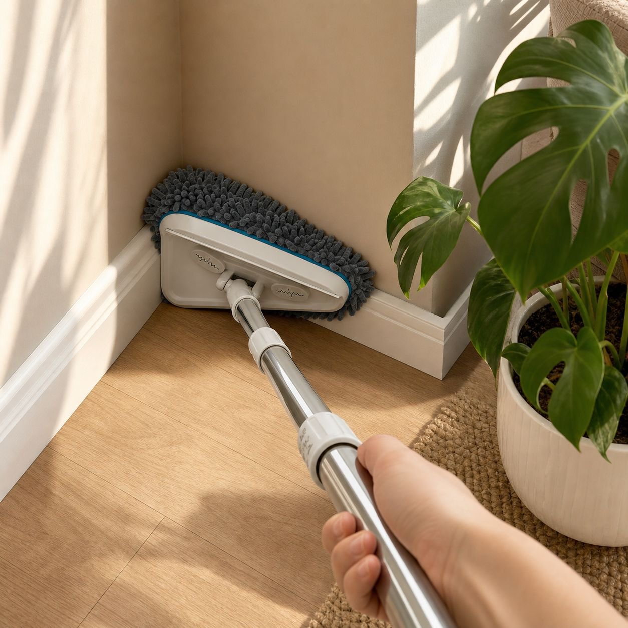Extendable Wall Mop Cleaner for Tiles and Ceilings