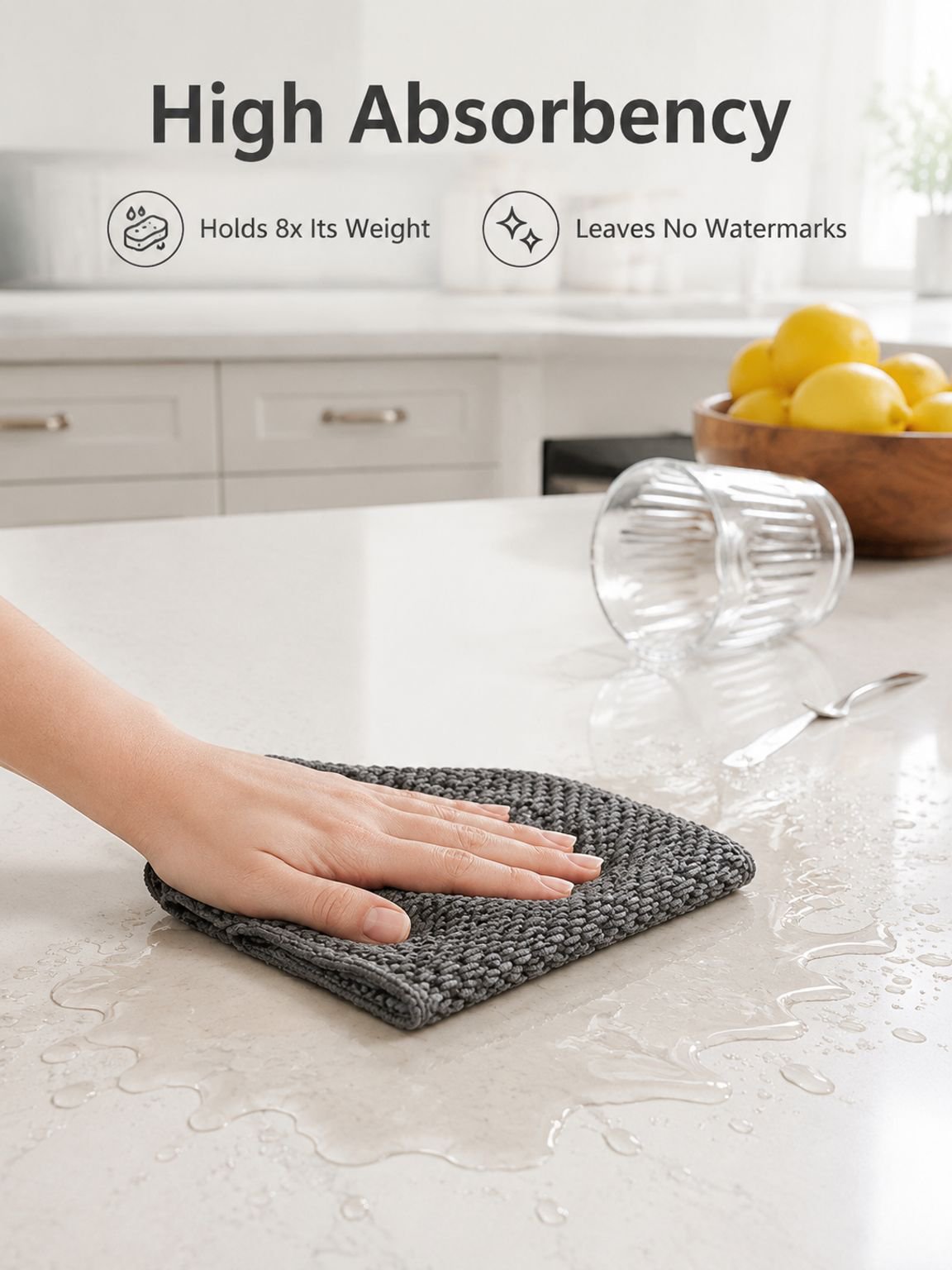 Super Absorbent Thick Dish Cloth 