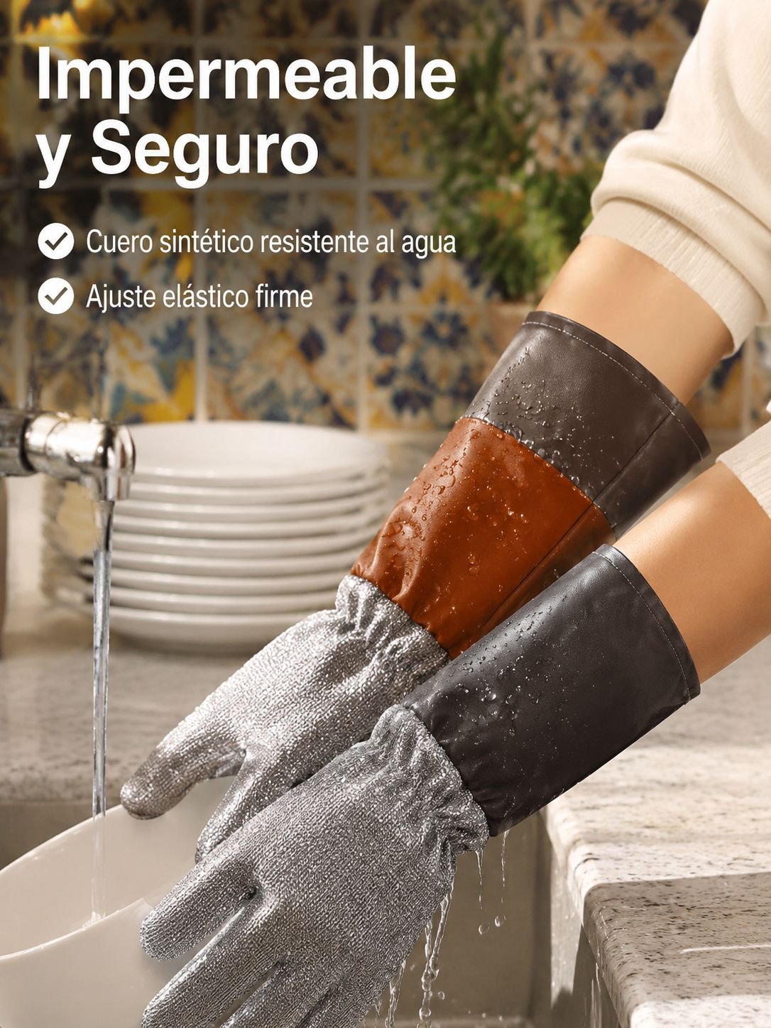 Guantes para lavar platos