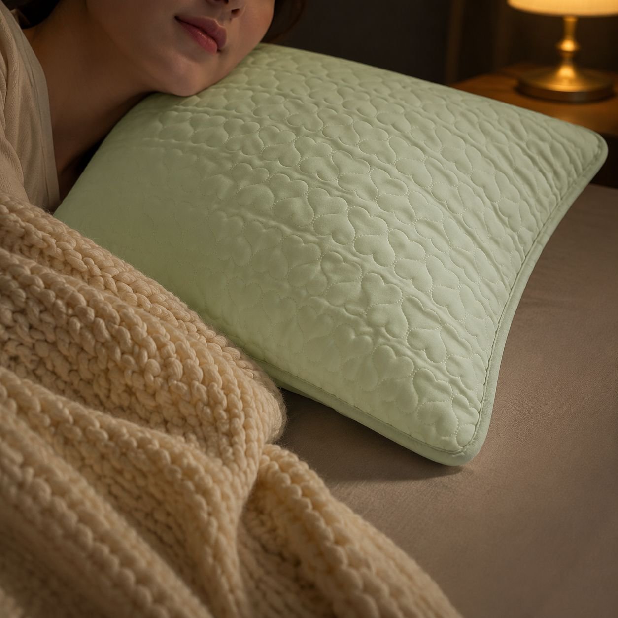 Anti-drool and anti-oil pillowcase, sweat-proof quilted pillowcase
