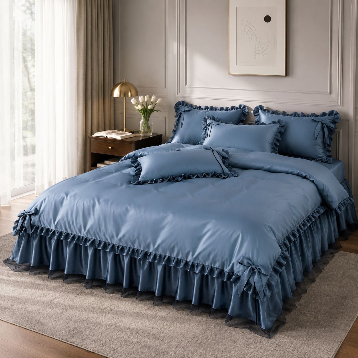 Soft and comfortable fabric of bedding set