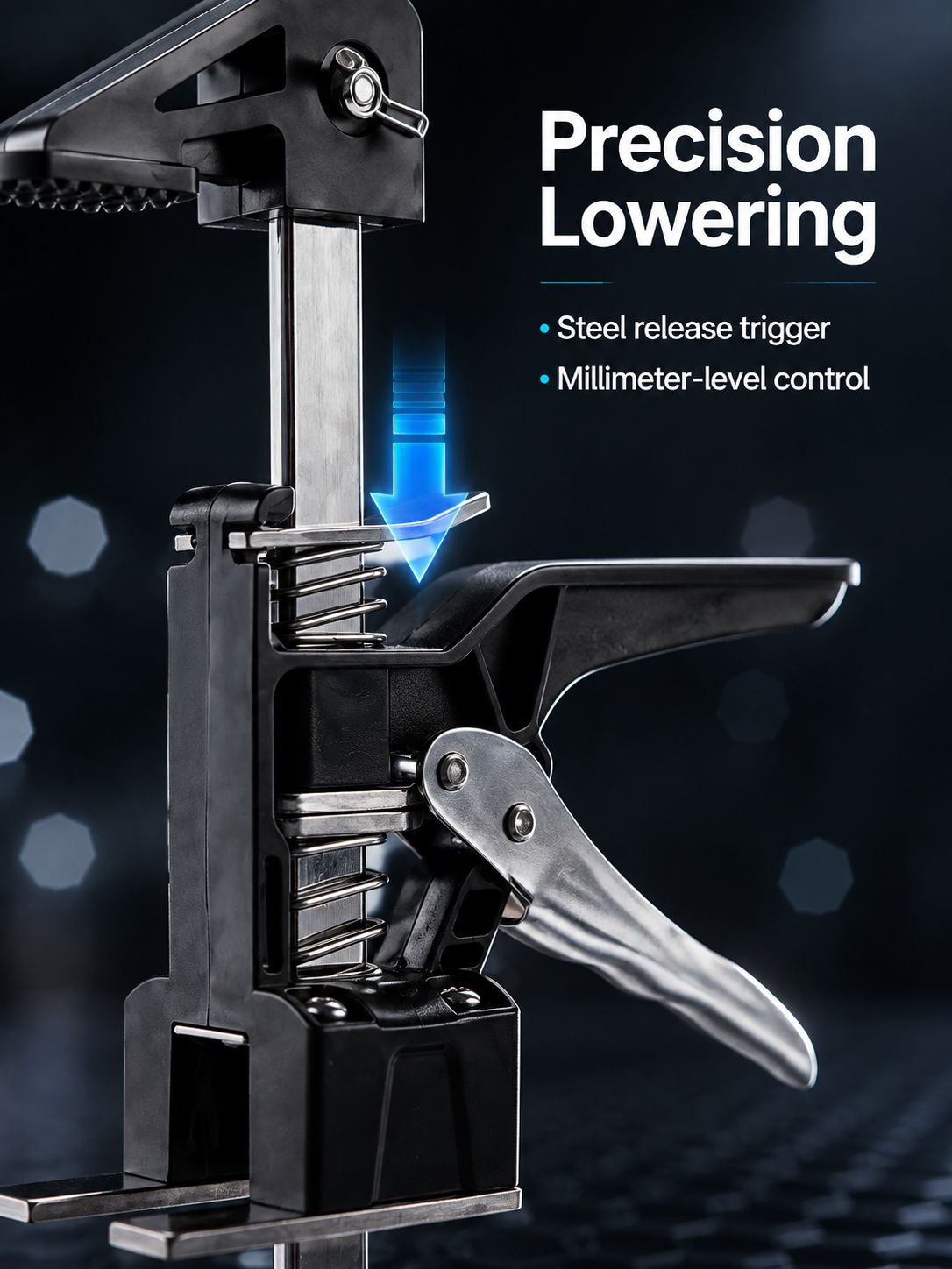 Mini jack stand tool with a sturdy and durable frame