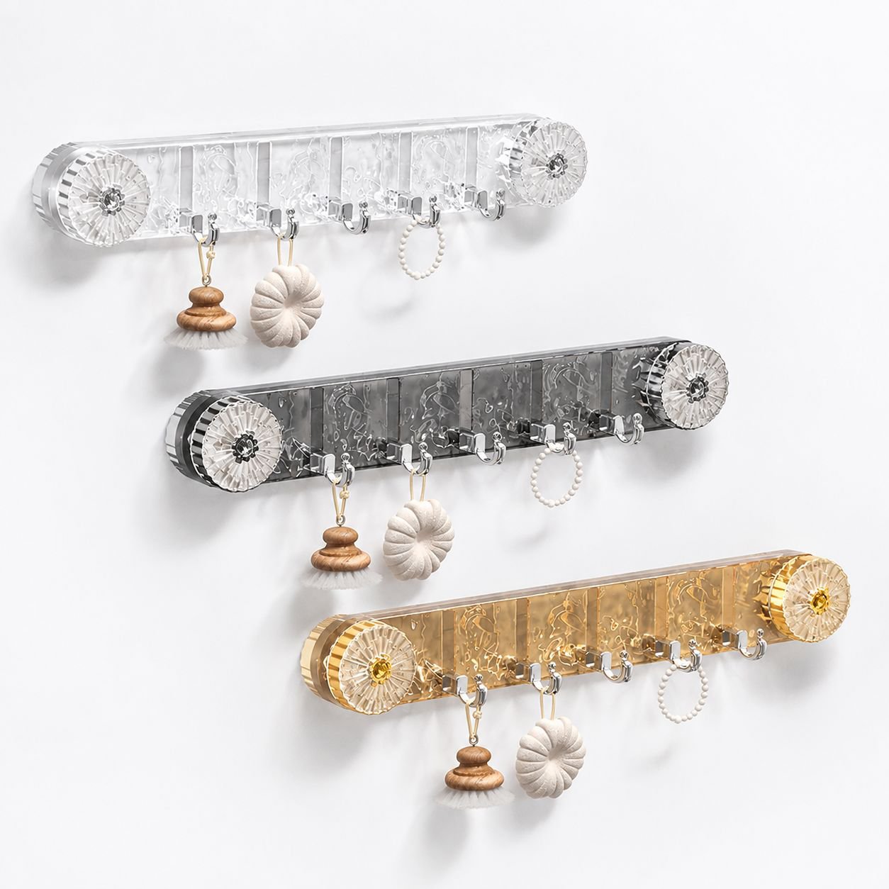 No-drill load-bearing hook supporting heavy items