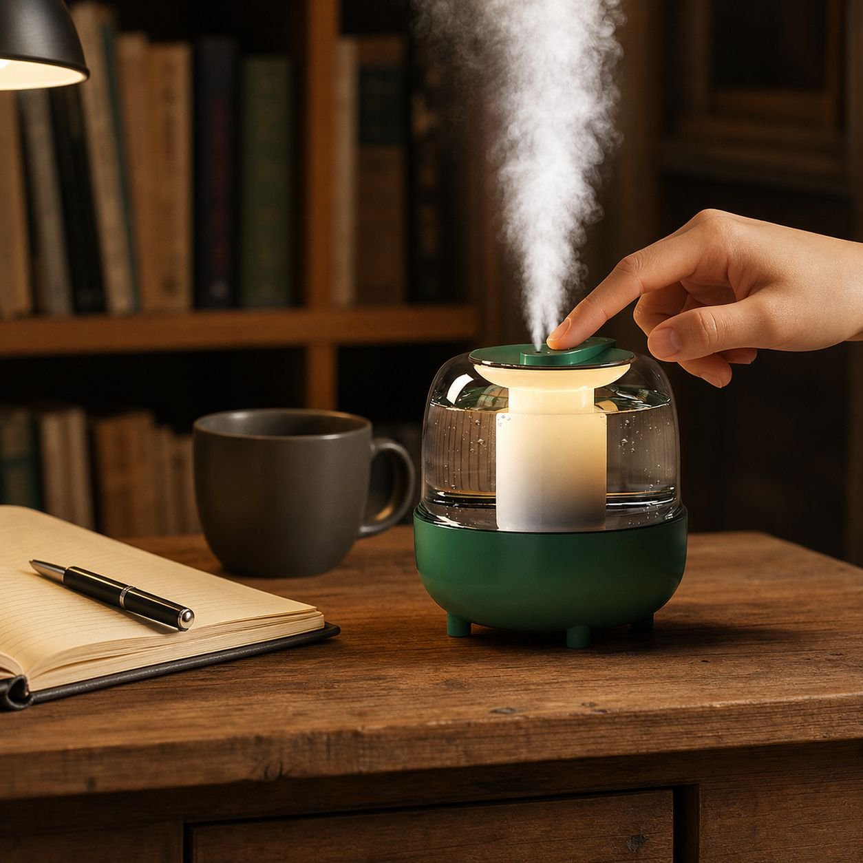 Office Night Light Humidifier (Large Capacity)