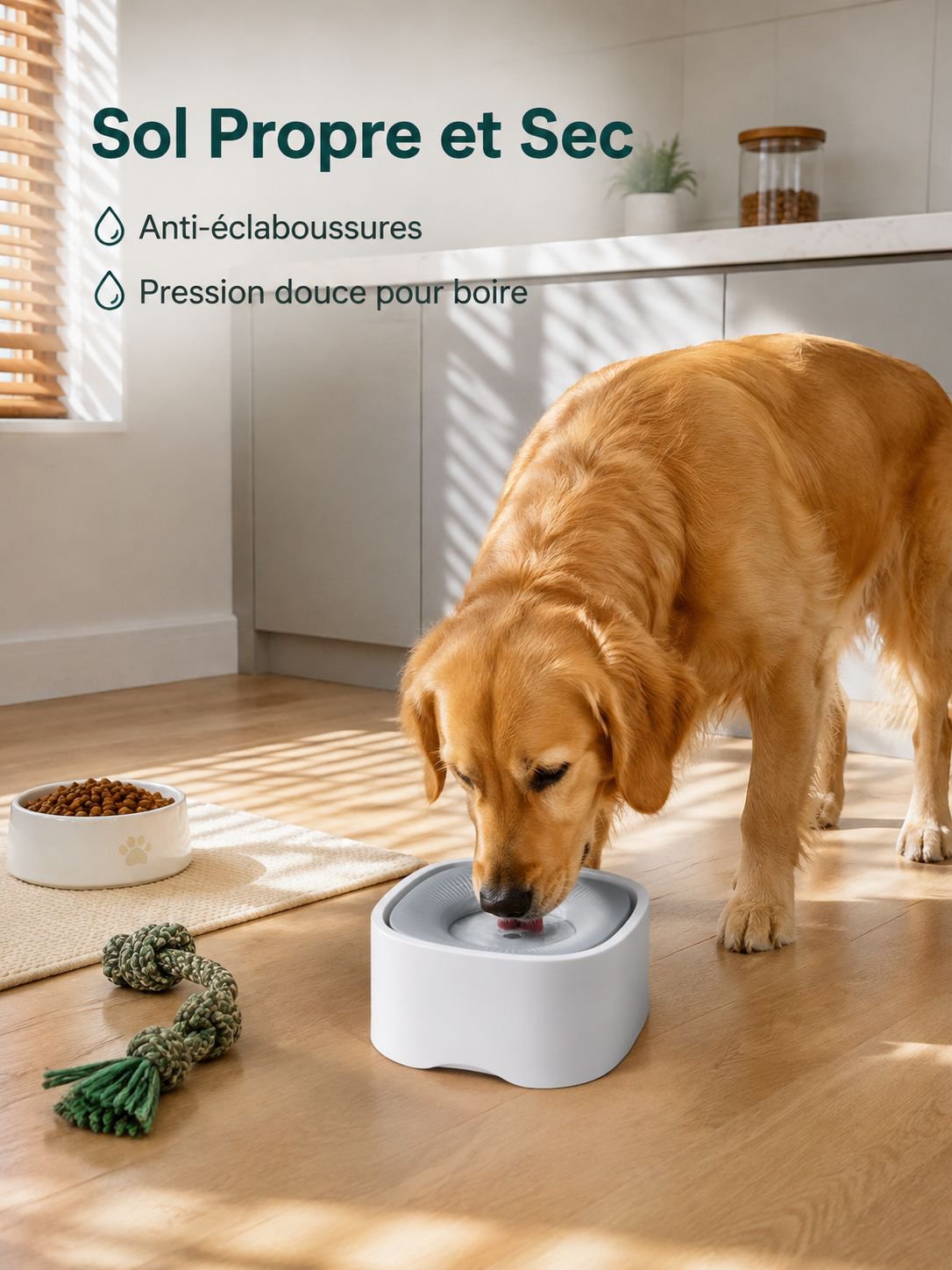 Fontaine à eau pour chats et chiens