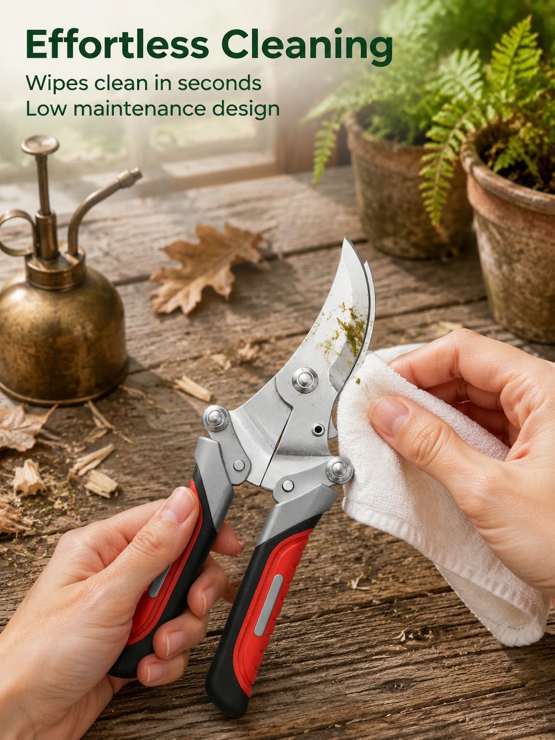 Professional-grade pruning tools for gardeners