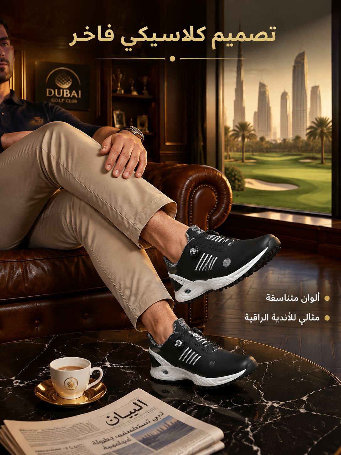 حذاء رياضي كاجوال عصري بالطراز البريطاني