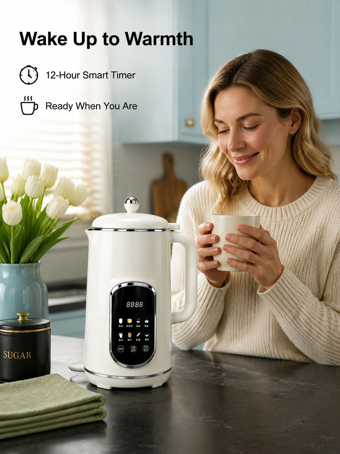 Household Silent High-Speed Soymilk Maker