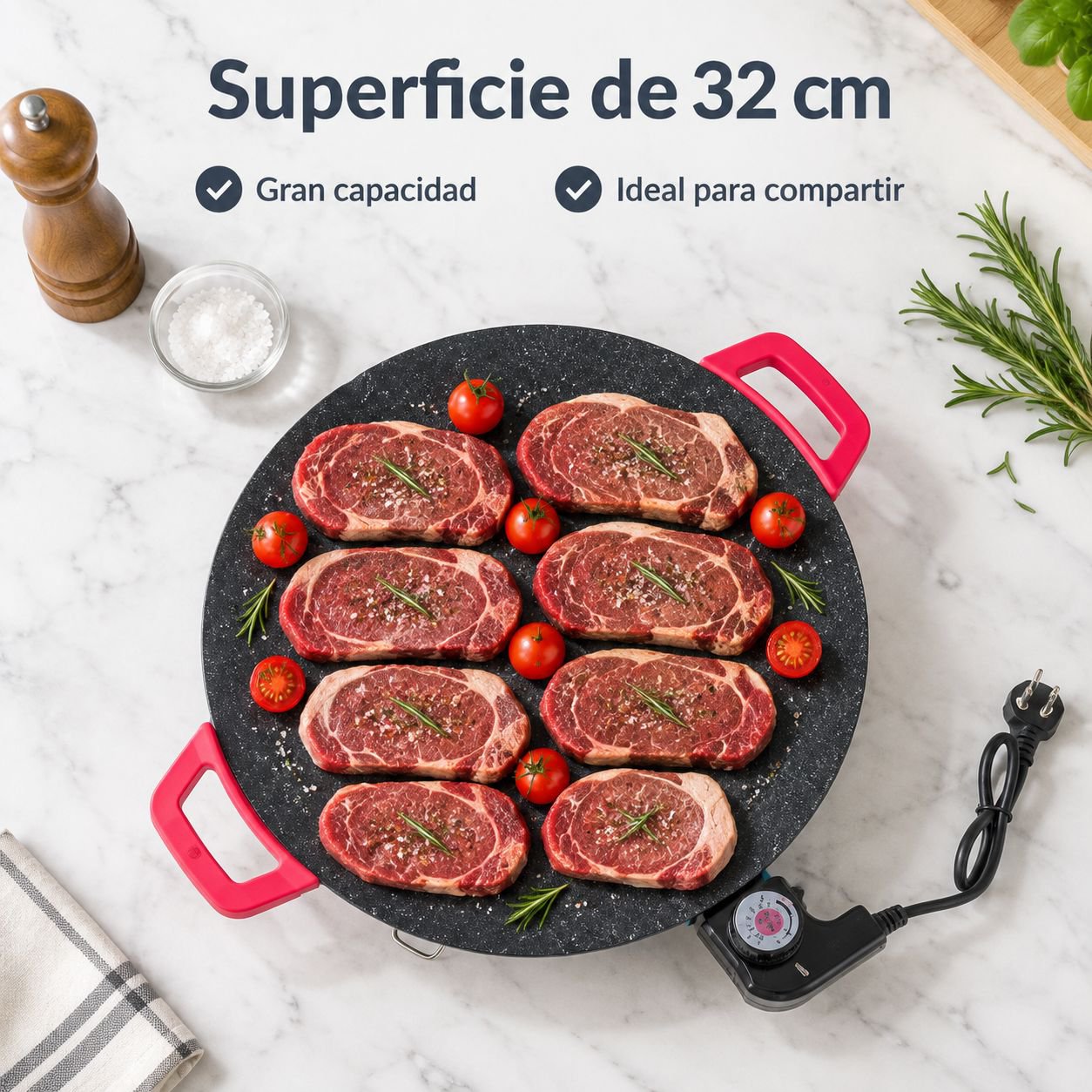 Bandeja para asar carne