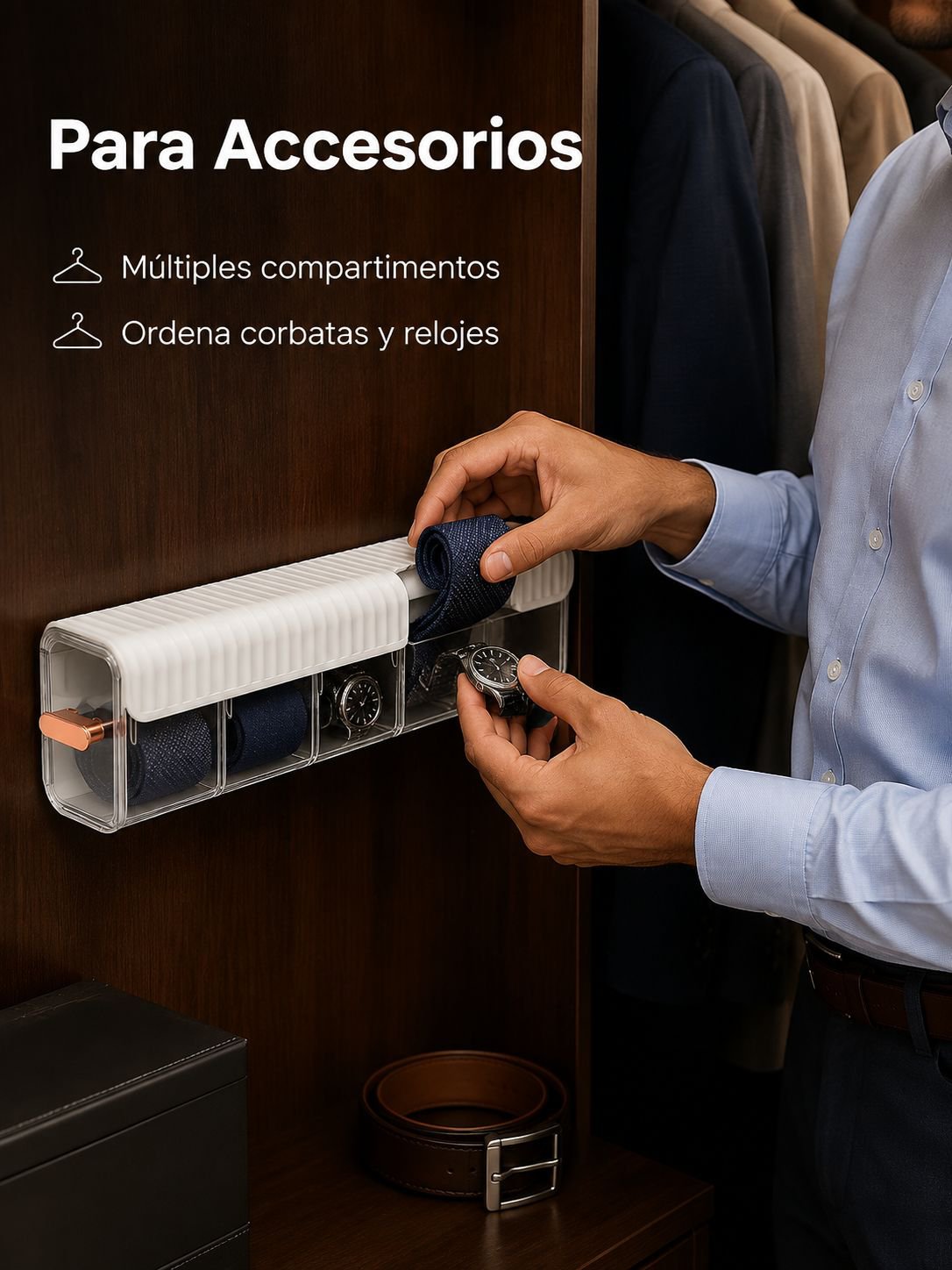 Organizador de ropa interior de pared con varias secciones, la mejor opción para tu nuevo hogar