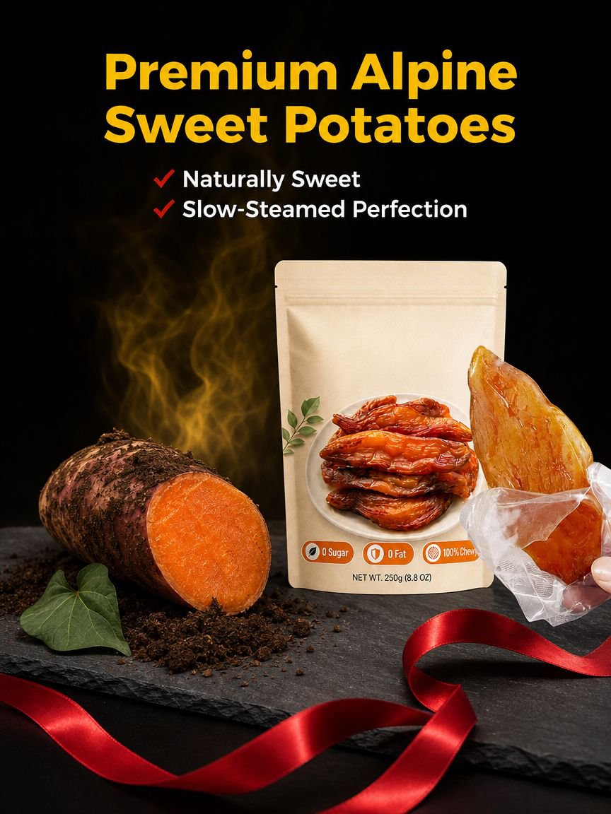 Sugar-Free Steamed Sweet Potato Snacks