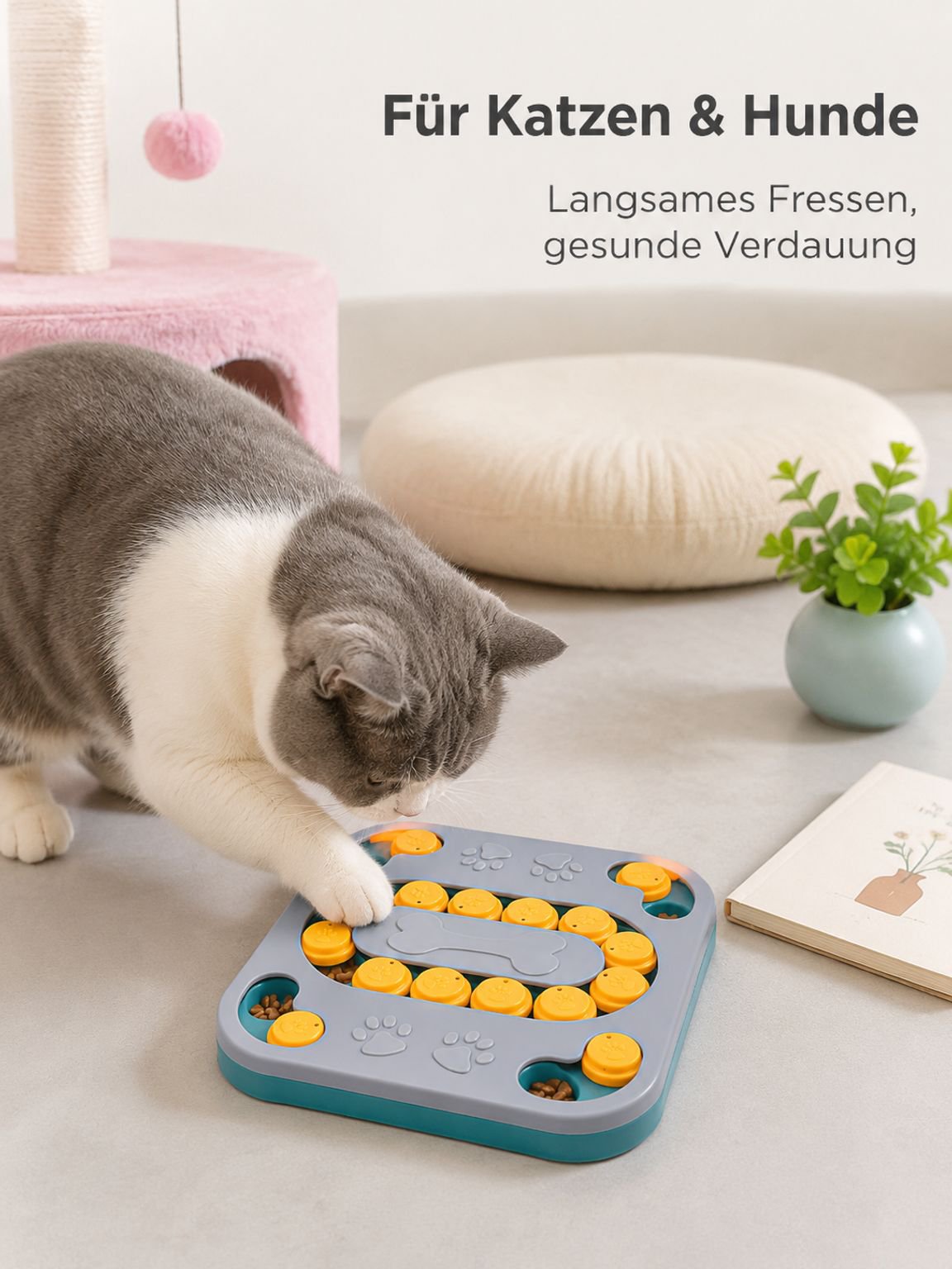 Futterspielzeug zur Beschäftigung von Hunden