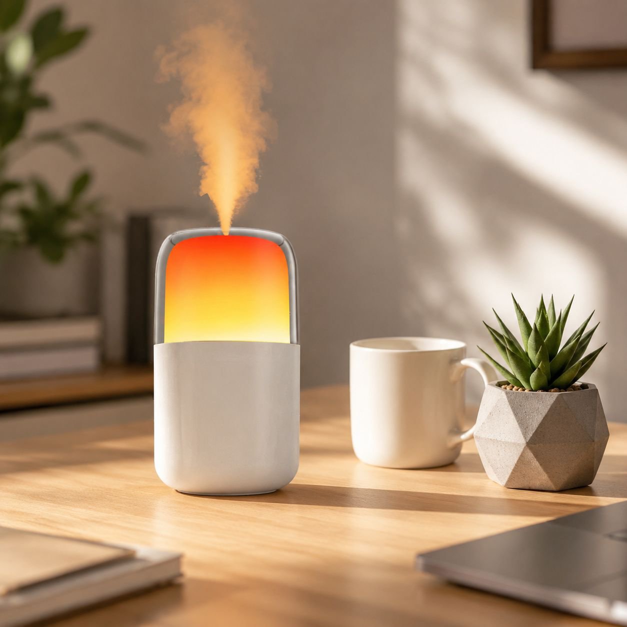 Smart Aromatherapy Humidifier and Dehumidifier 360° Atomizer