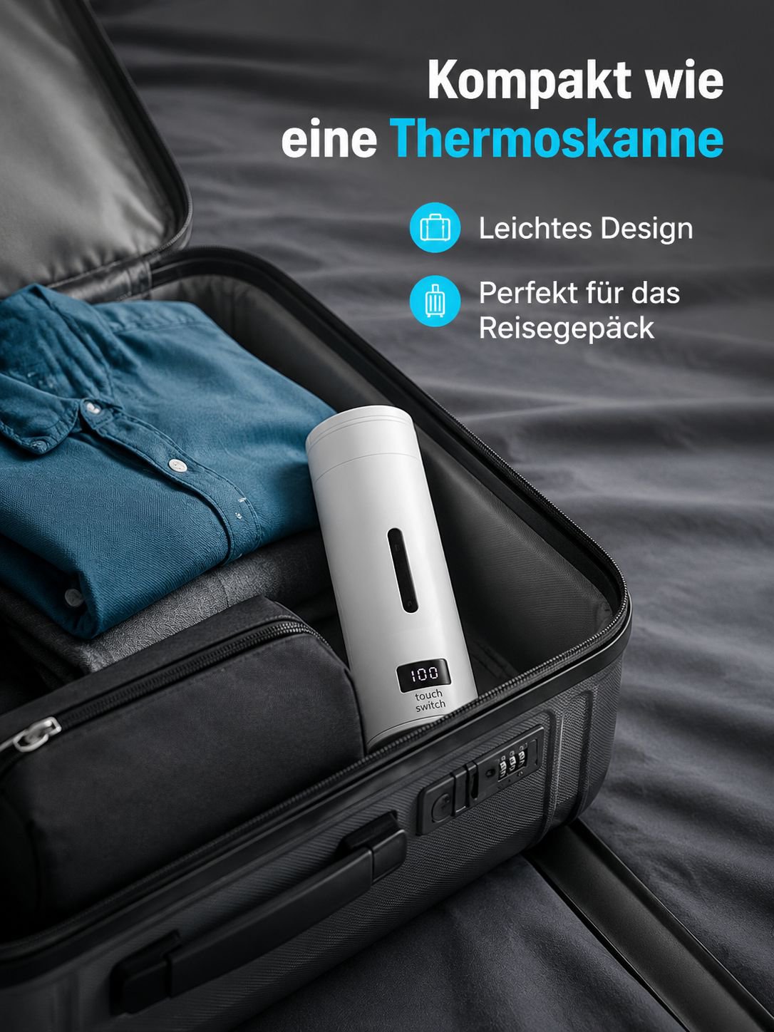 Reise-Elektro-Wasserkocher