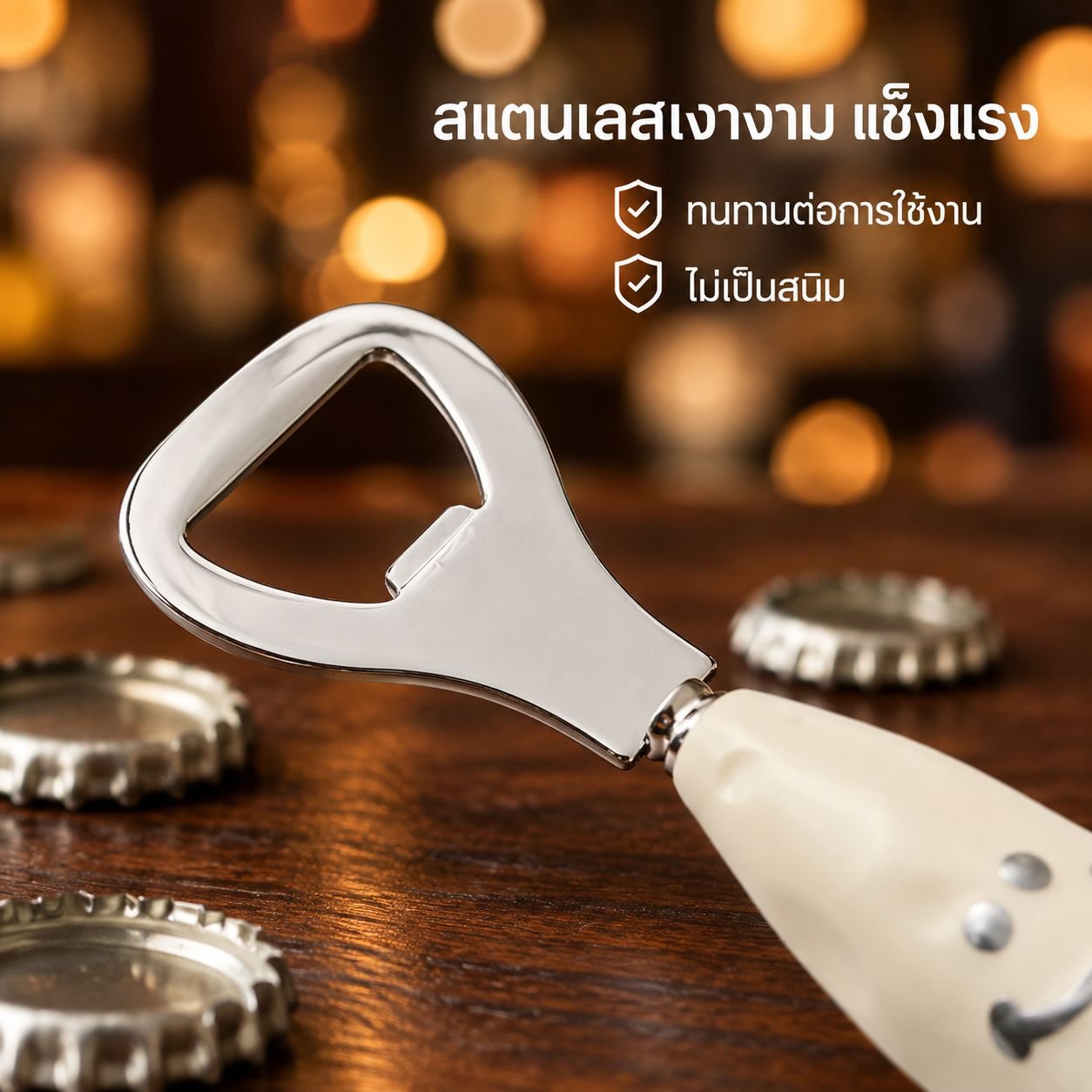 ที่เปิดฝาขวดอเนกประสงค์สแตนเลส