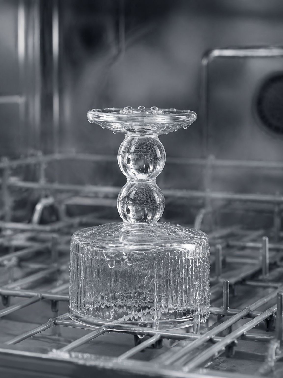 Perfect glass for serving ice cream and yogurt