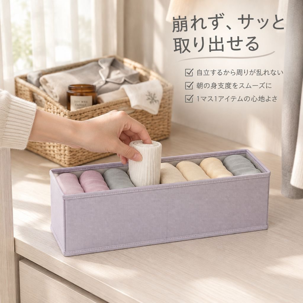 引き出し式 布製収納ボックス 大容量 クローゼット 衣類収納ケース 卓上 整理ボックス 寮 寝室