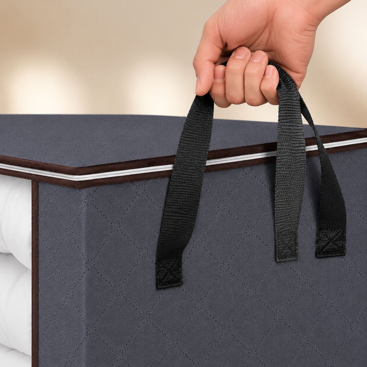 Sac de rangement pliable pour dortoir