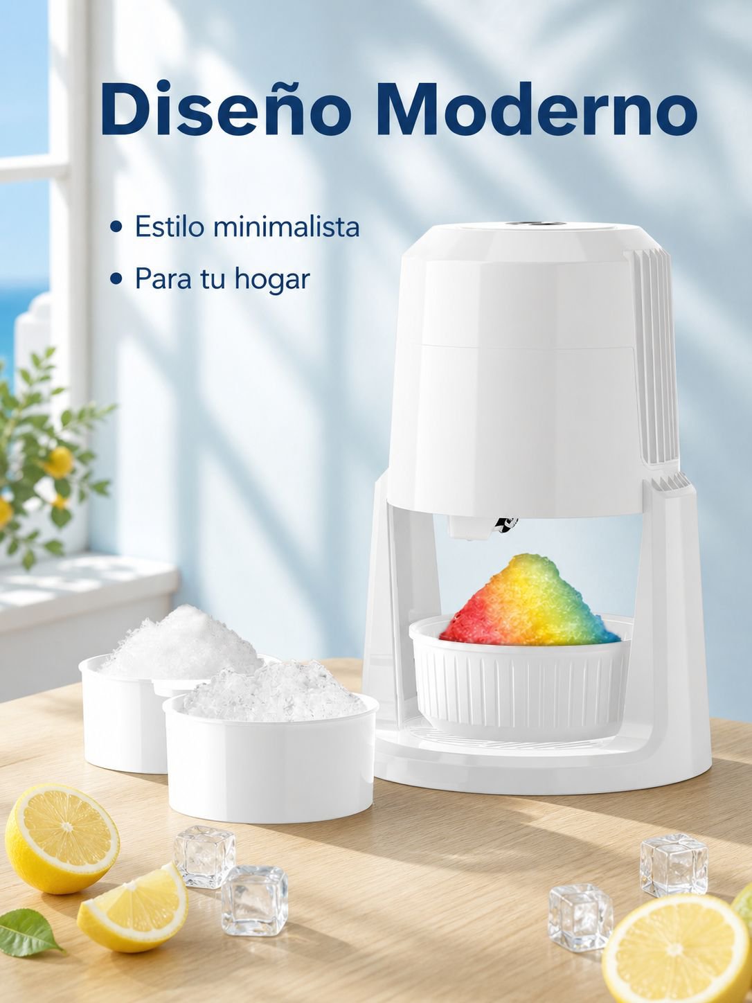 Máquina de Hielo Raspado Automática de Doble Velocidad