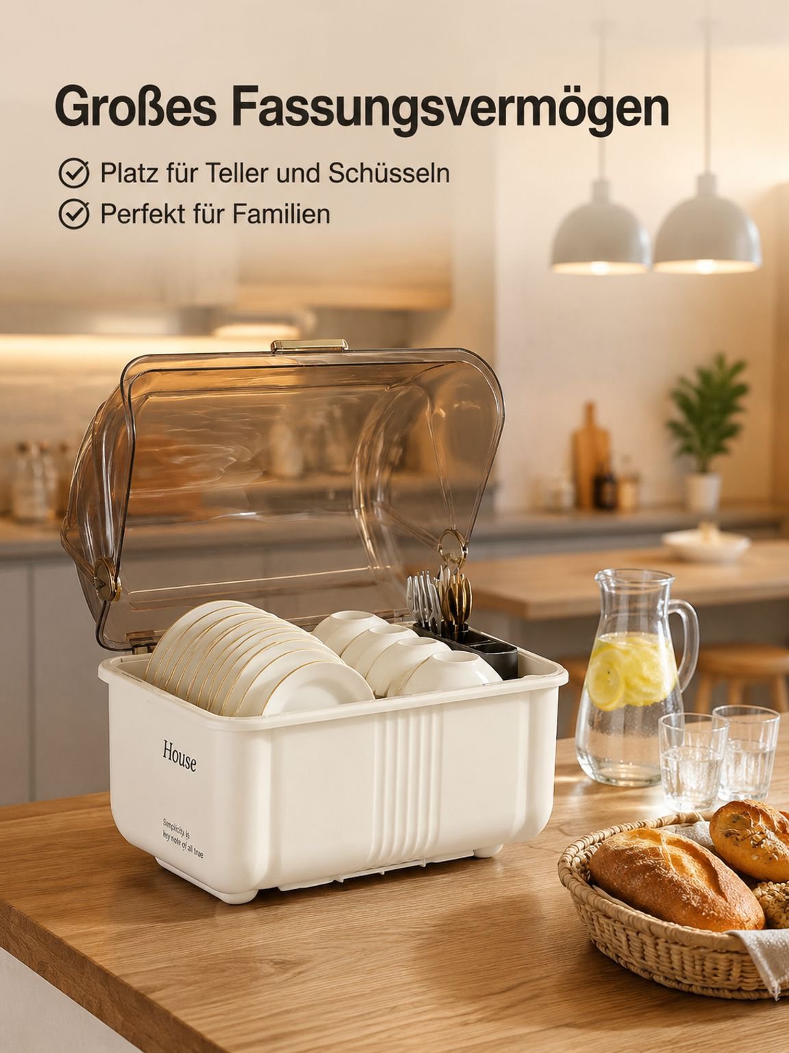 Kitchen Aufbewahrungsbox für Geschirr