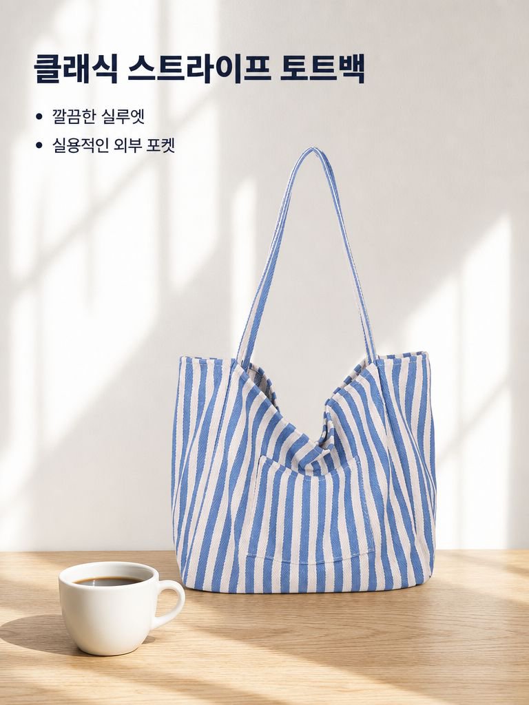 대용량 토트백