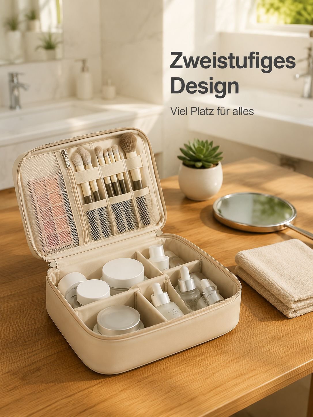 Wasserdichte, tragbare Aufbewahrungstasche mit großem Fassungsvermögen