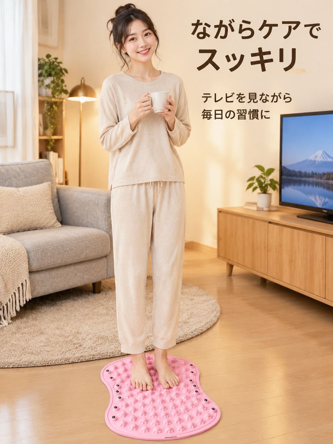 足裏バイオツボ押しデトックススリムプレート