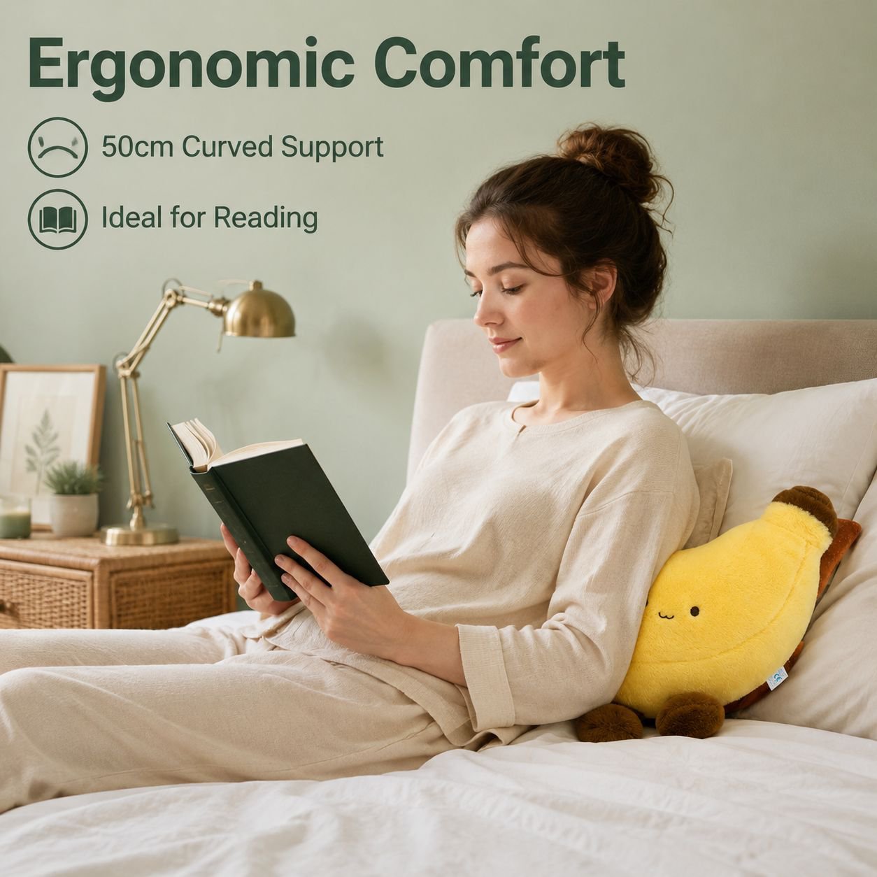 Simulation Long Legs Banana Plush Toy Pillow
