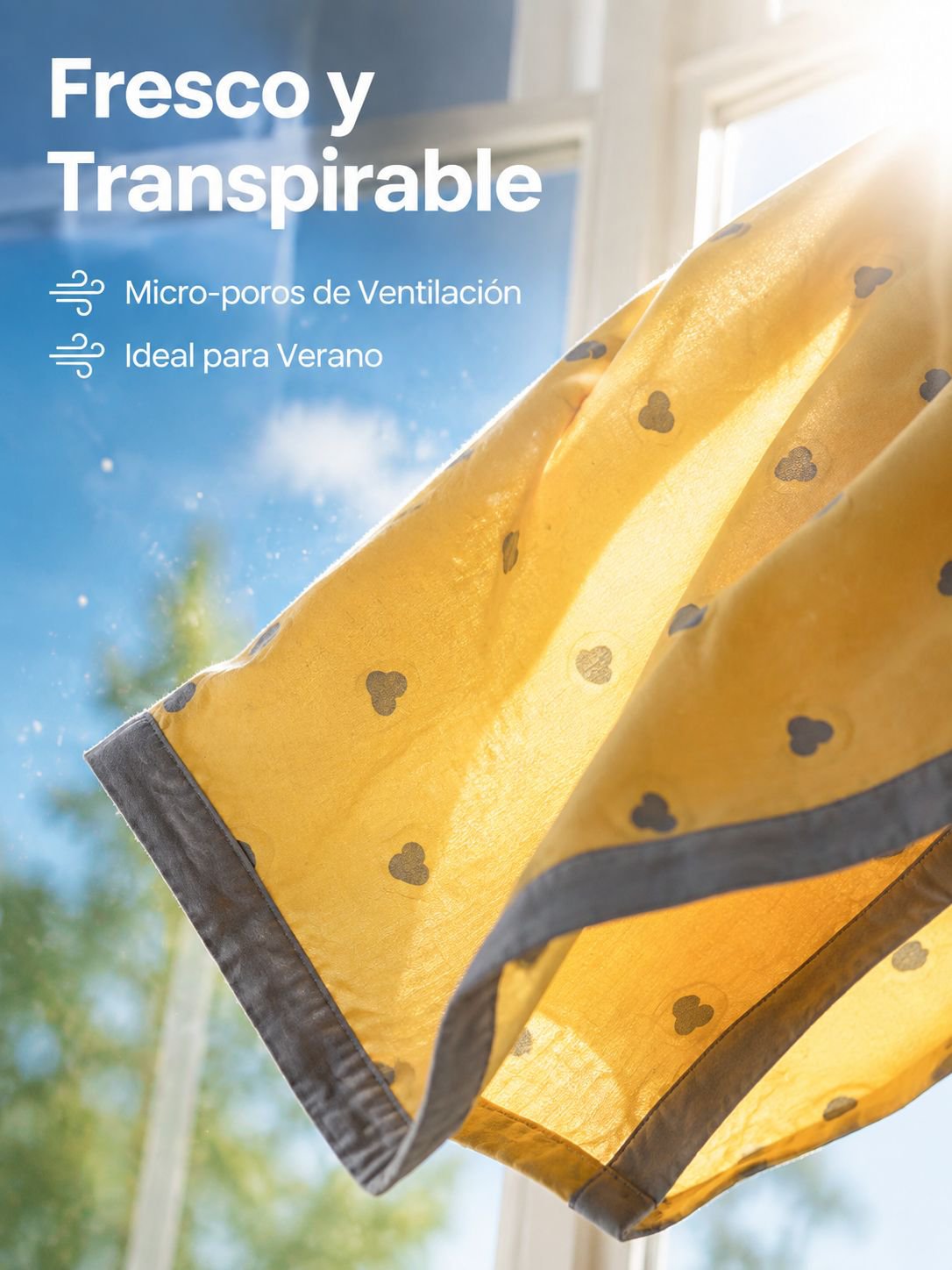 Manta de siesta de verano para estudiantes