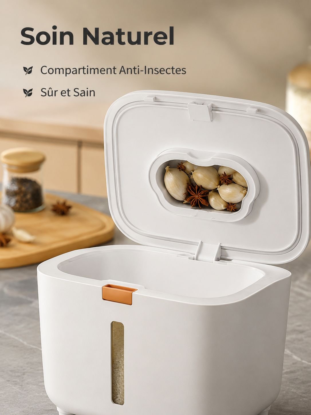 Conteneur hermétique pour aliments pour chiens