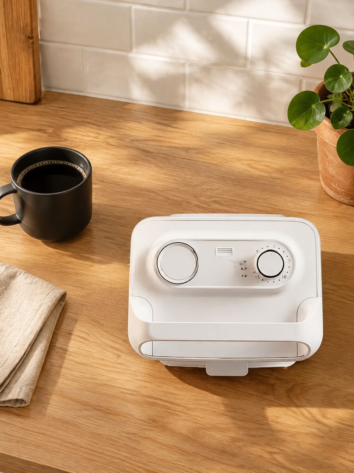Multifunktionaler Doppelplatten-Sandwichmaker für das Frühstück zu Hause