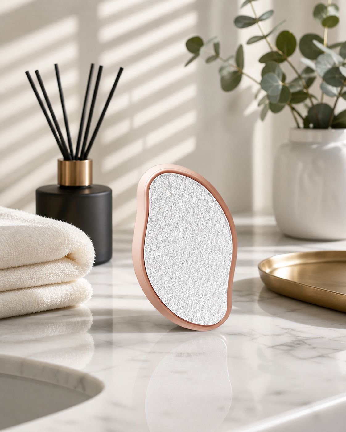 Gentle exfoliation with nano hair removal tool