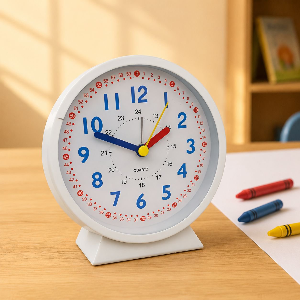 Digital cognition clock for children's learning