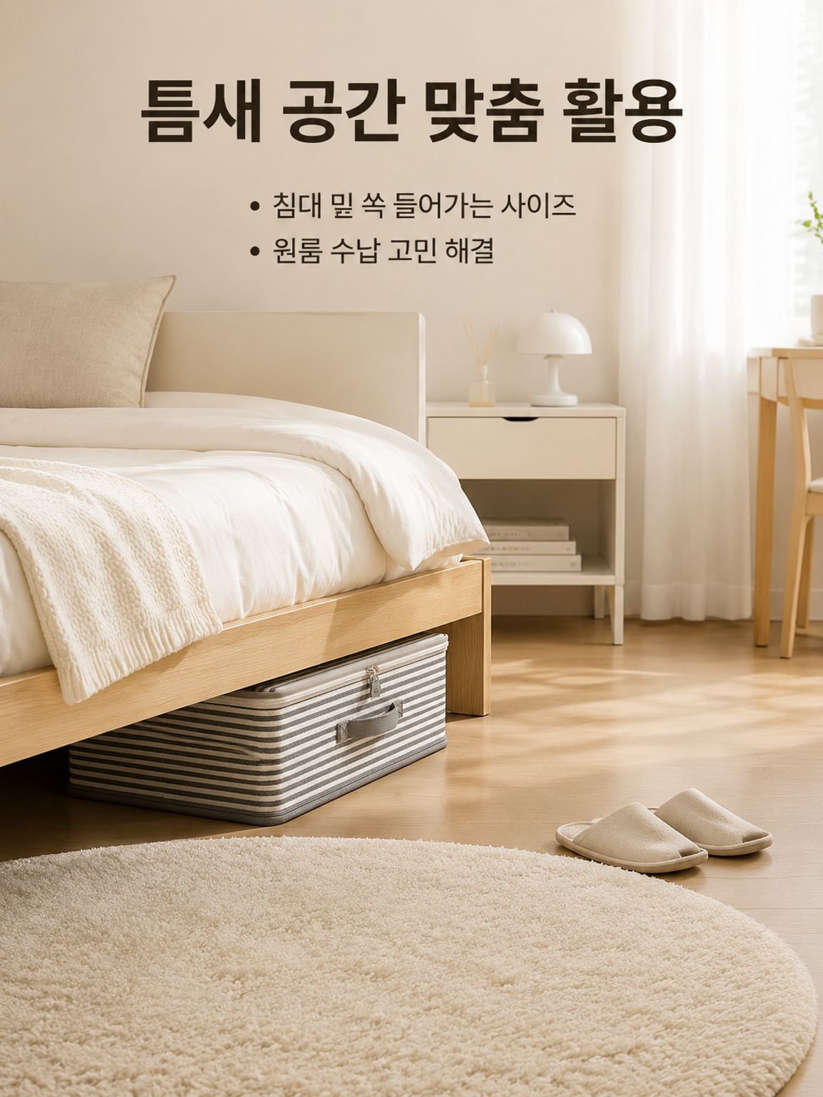 가정용 접이식 비밀번호 수납 정리함