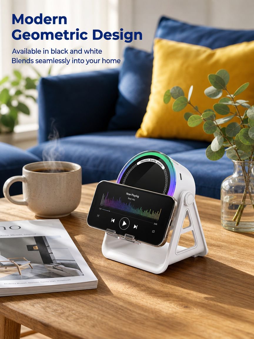 Powerful Bluetooth Speaker Stand with wireless connectivity