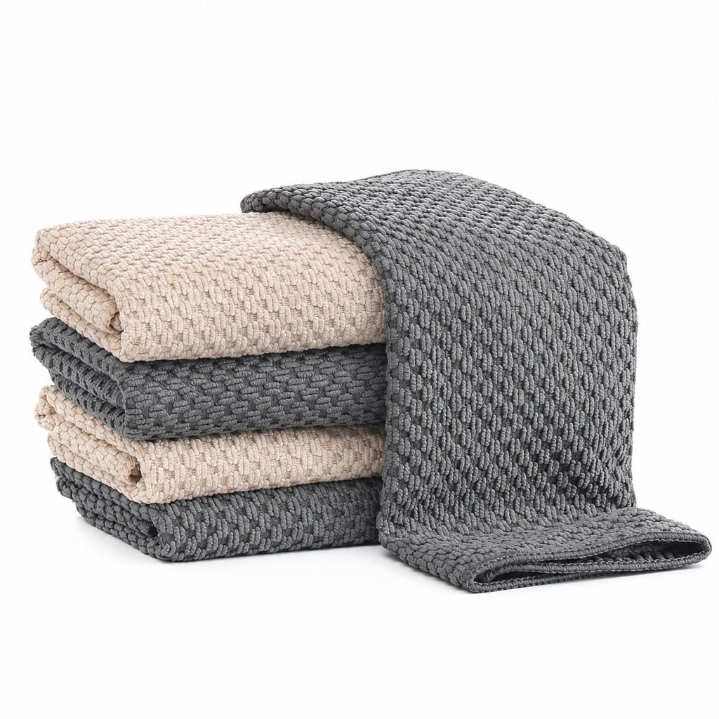 Serviette vaisselle durable, une seule passe pour une propreté éclatante