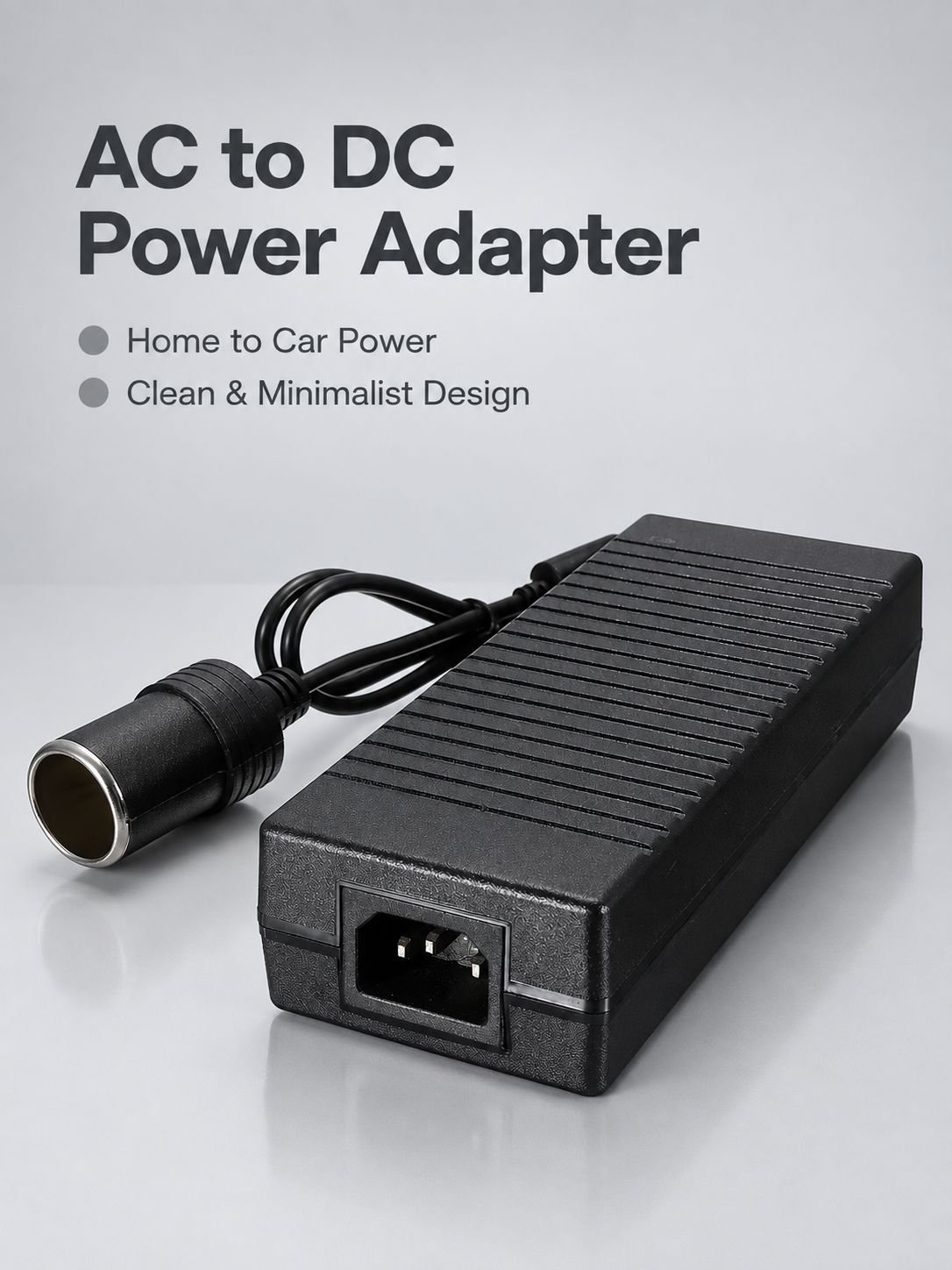 Household Power Adapter for Car Accessories, Supports Cigarette Lighter Power Supply