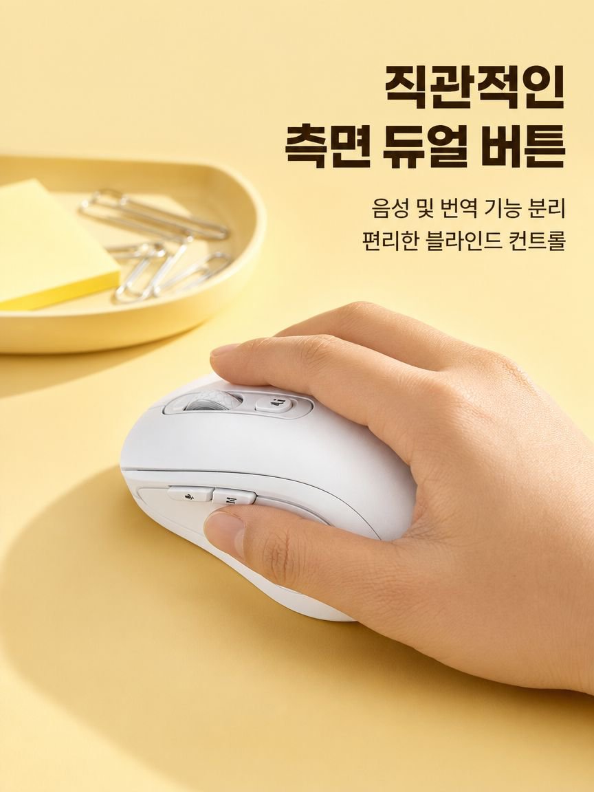 업무에 활용되는 번역 마우스