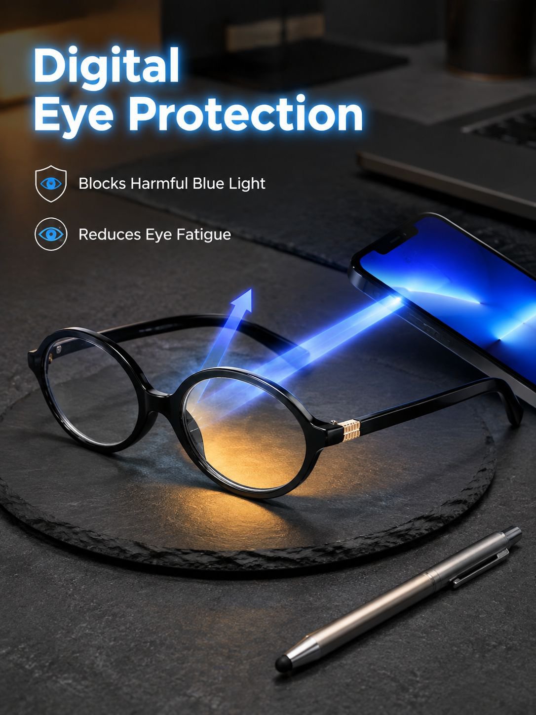 Fashion HD Anti-Blue Light Reading Glasses