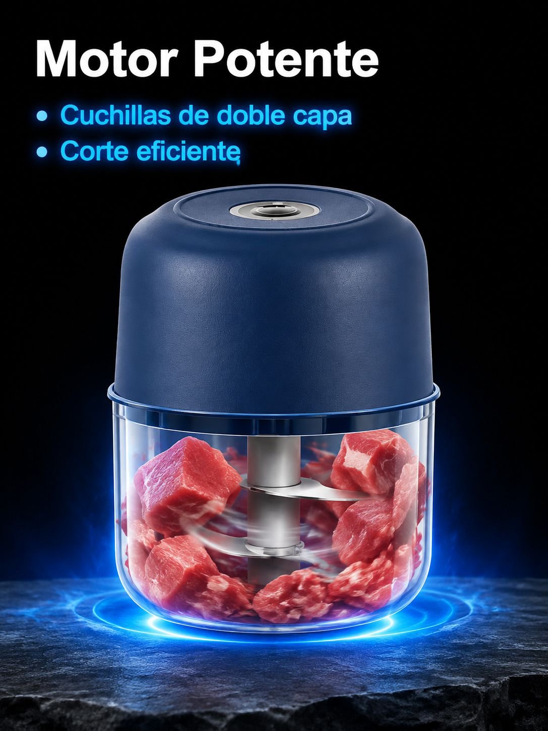 Picadora de carne eléctrica pequeña