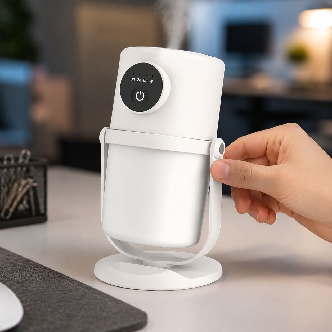 Home Silent Mini Humidifier Nano Mist Aroma 300ml