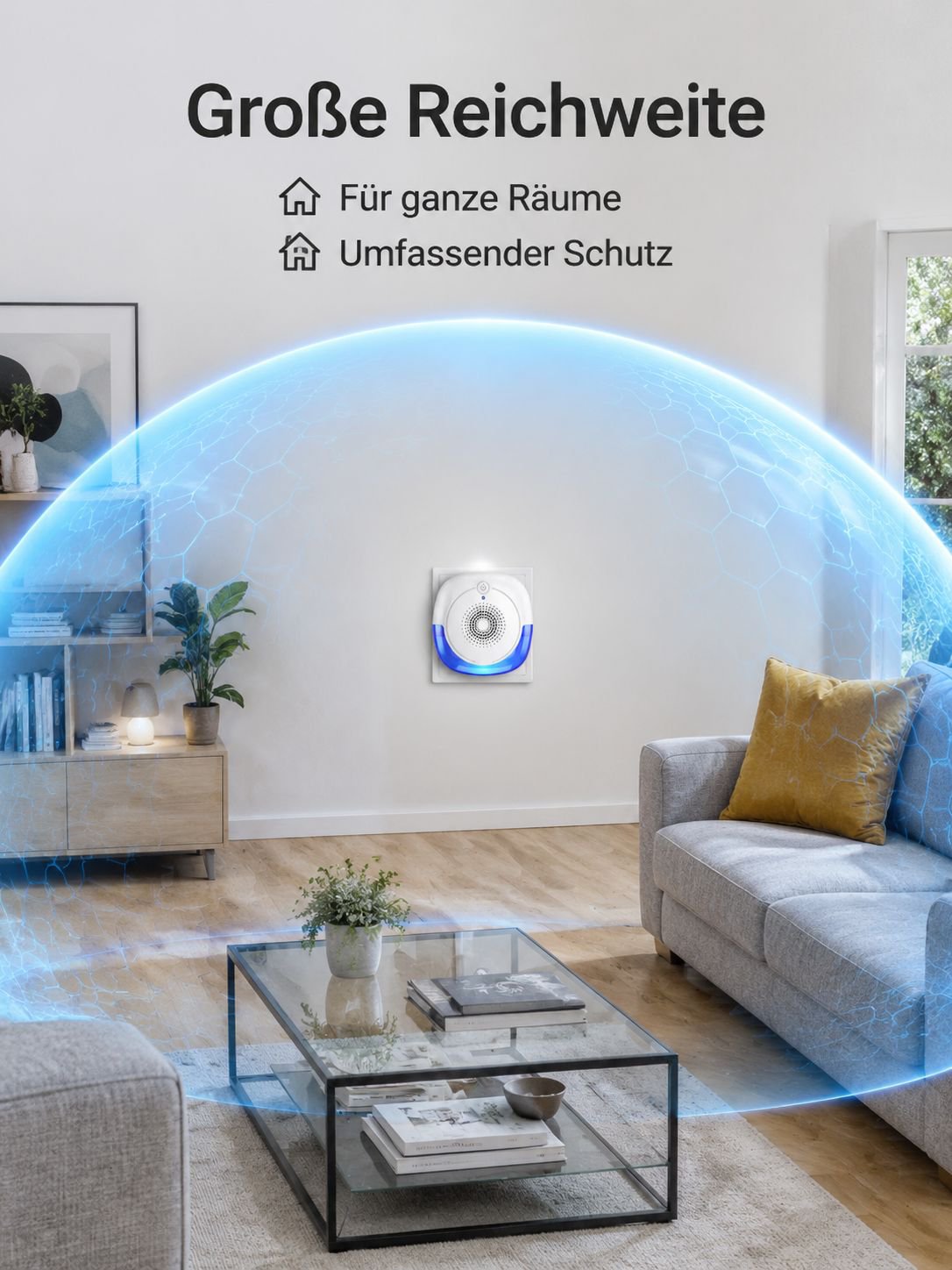 Multifunktionaler Ultraschall-Nager- und Insektenvertreiber für den Hausgebrauch