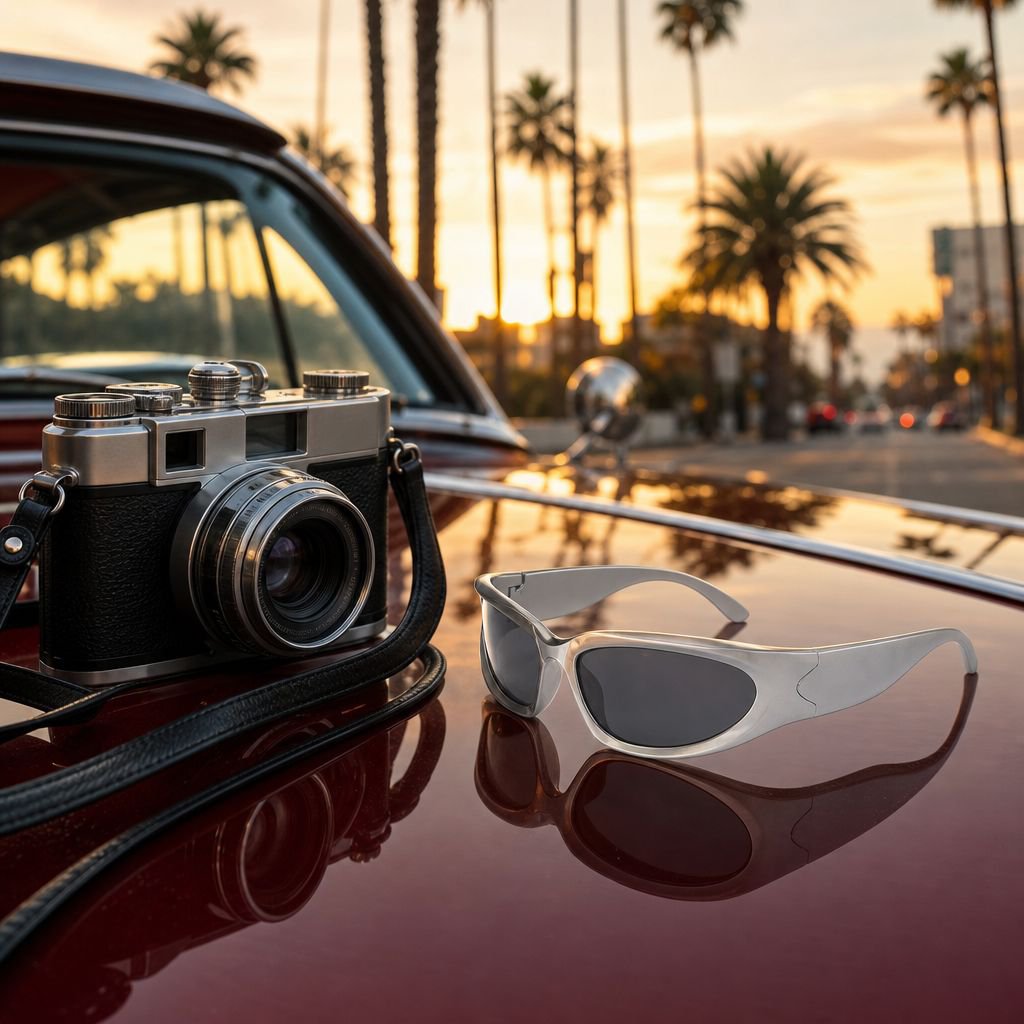 Modern casual sunglasses with UV protection