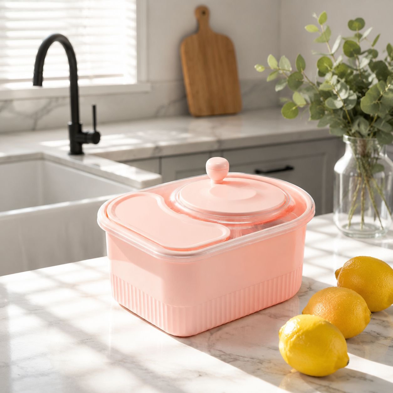 Lavadora multifuncional de frutas y verduras para cocina, purificador de cangrejos de río