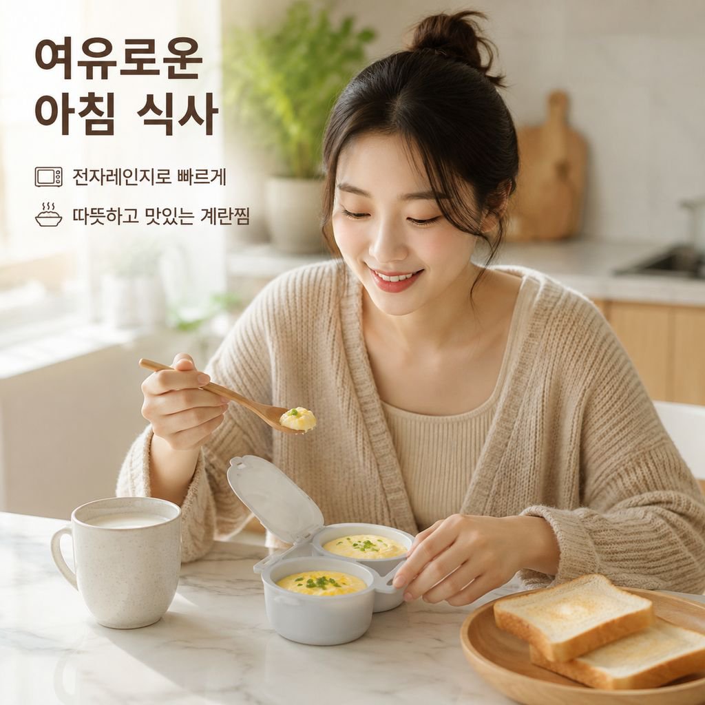 전자레인지용 계란찜기