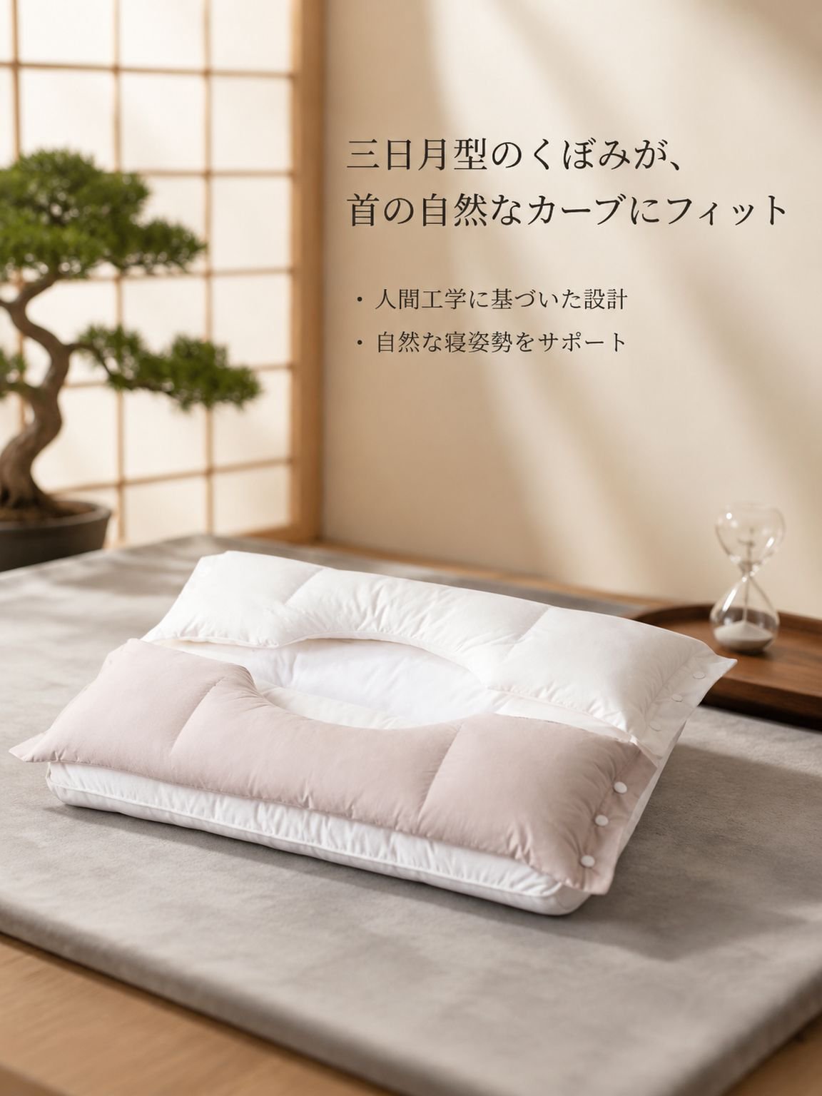 ３in１頚椎サポート枕