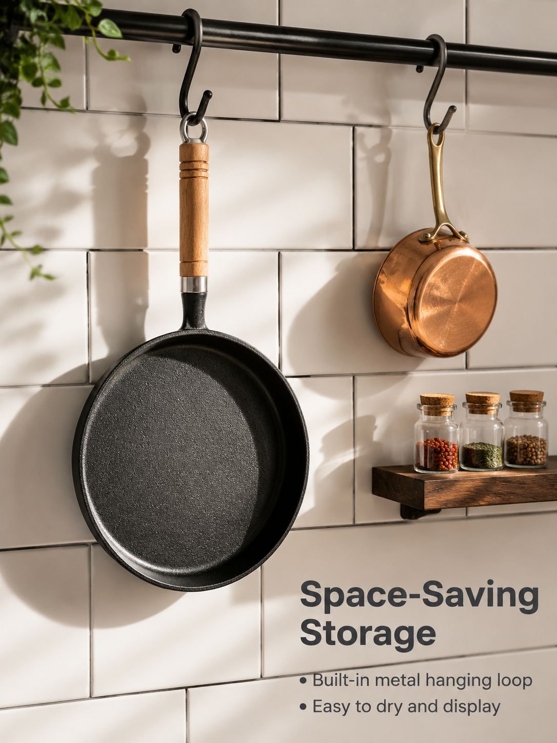 Multi-purpose Cast Iron Flat Pan