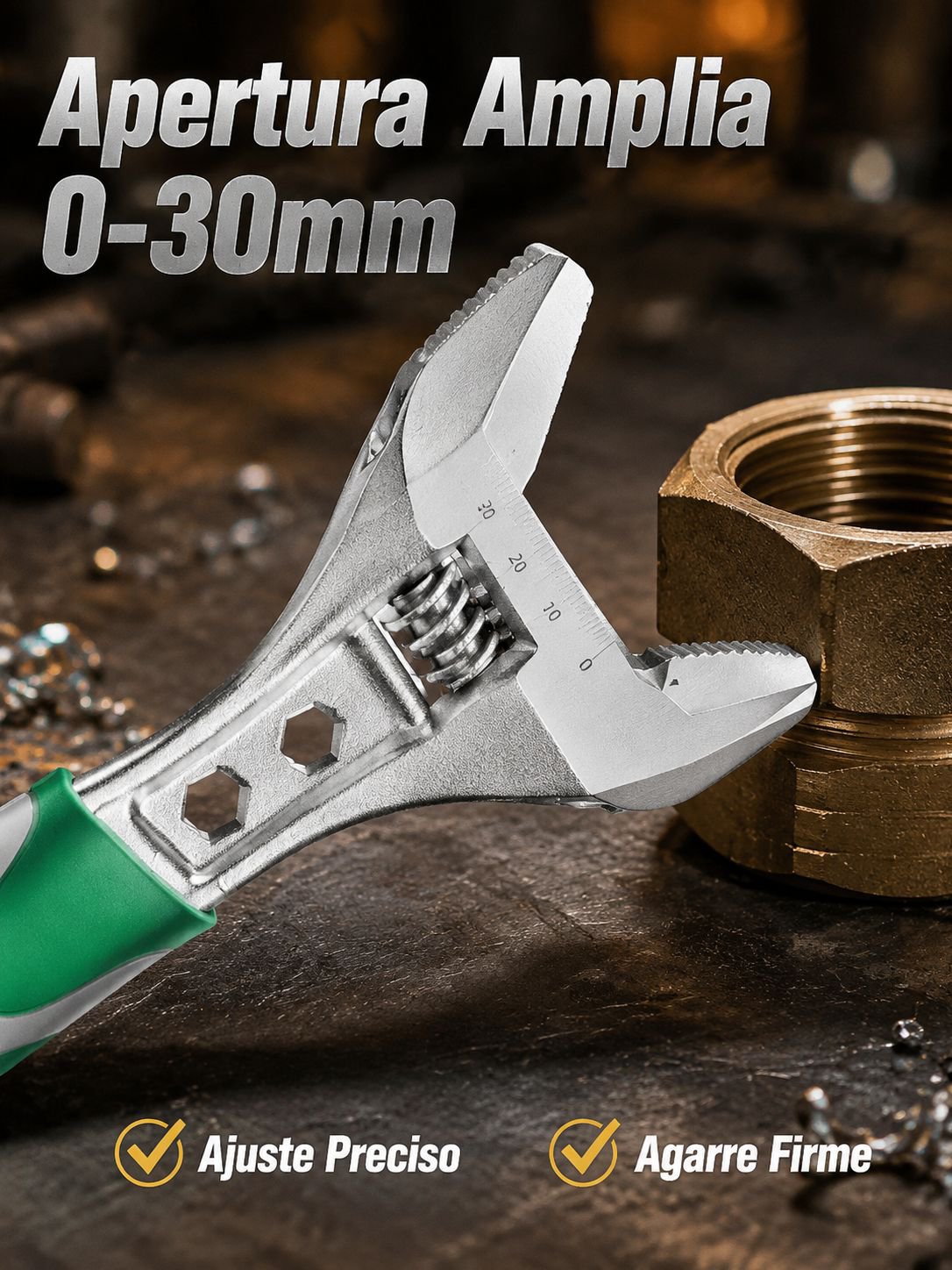 Llave decorativa práctica de gran tamaño