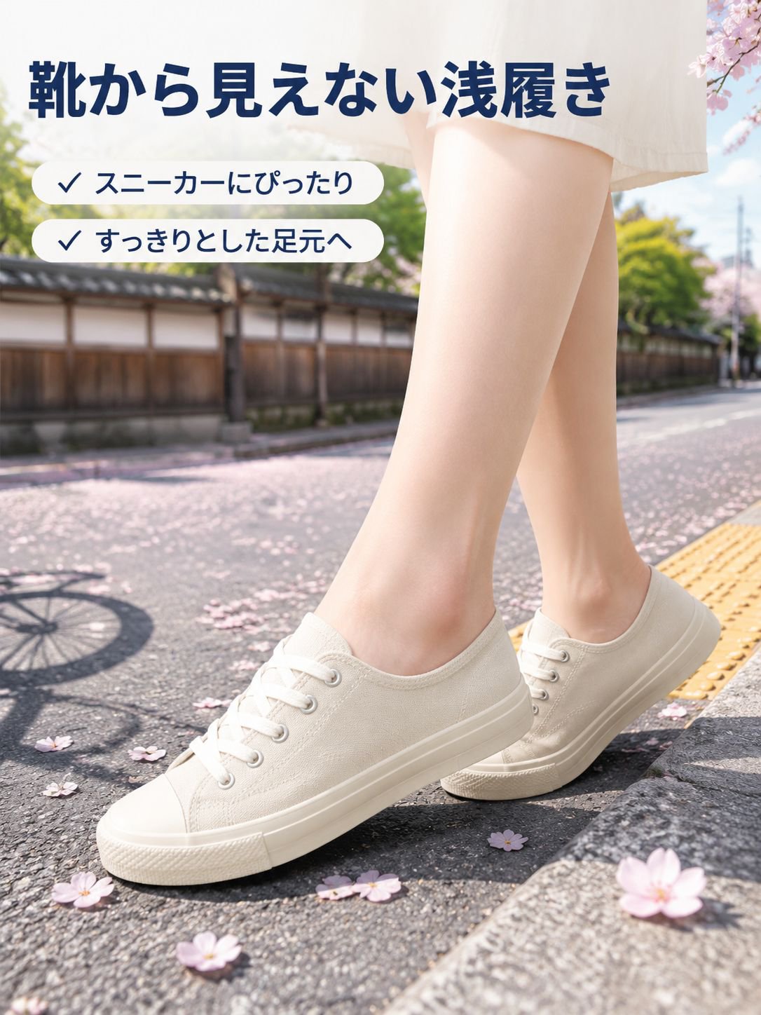 レディース純綿ソックス