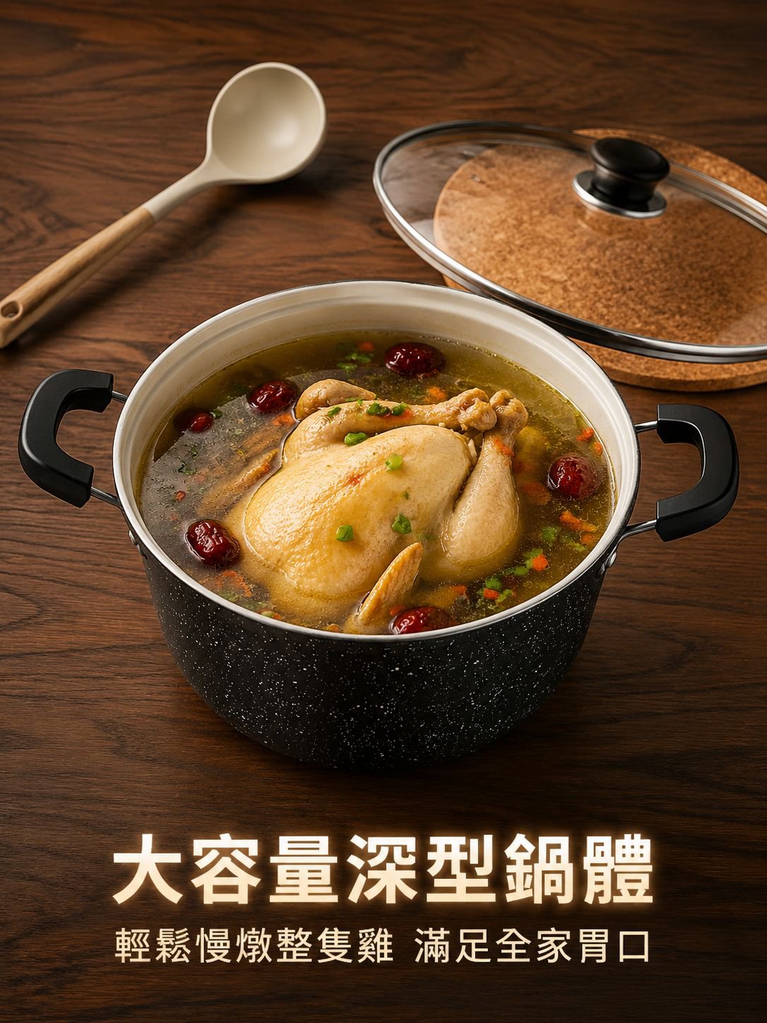 多功能家用大號不沾湯鍋